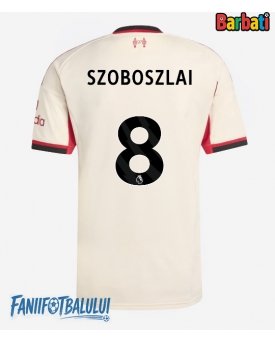 Liverpool Dominik Szoboszlai #8 Tricou Fotbal Replică 2025-26 Barbati Deplasare